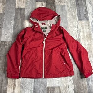Eddie Bauer Jacket, Full Zip, Red, Small, Womens